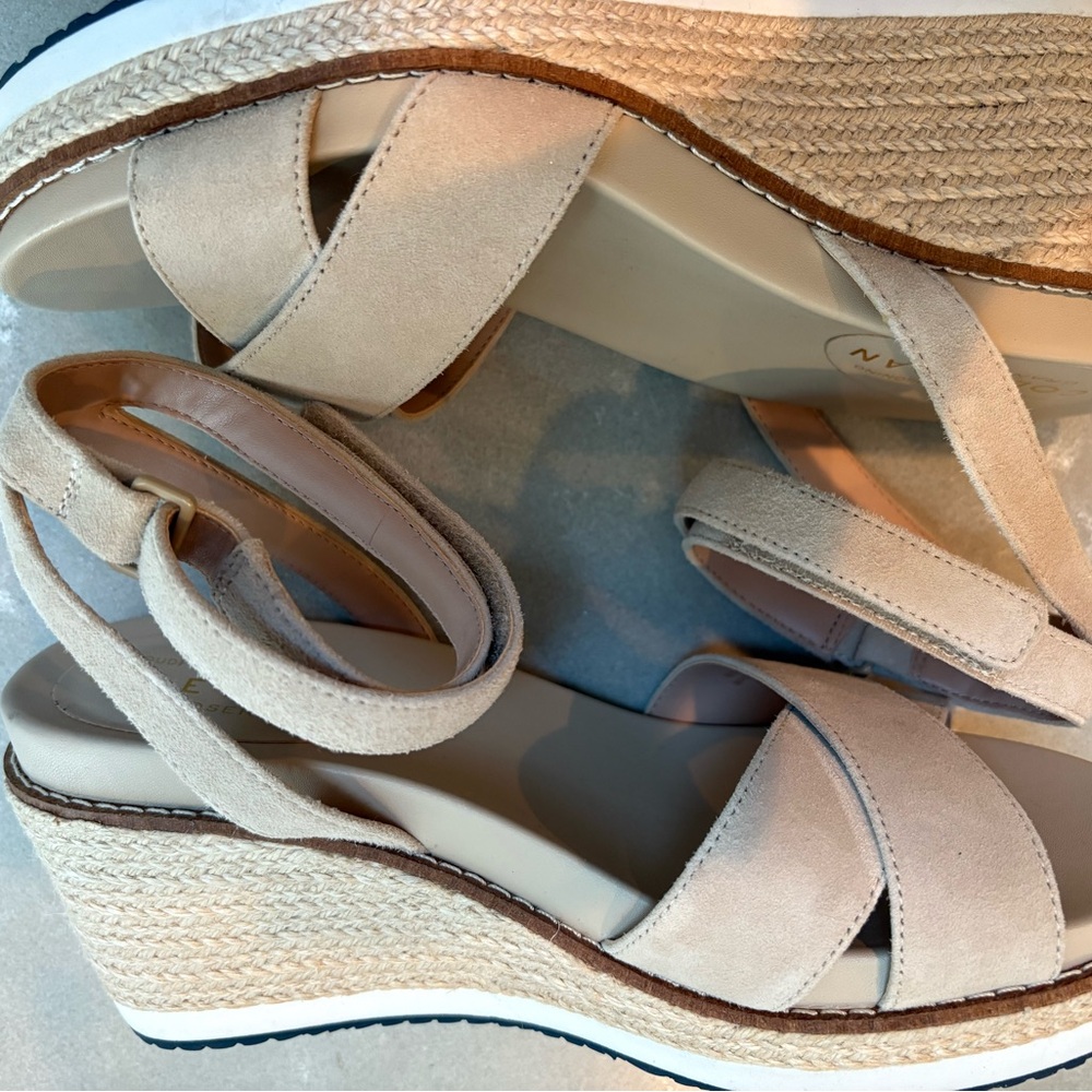 Cole Hahn Grand Series Wedge Sandals